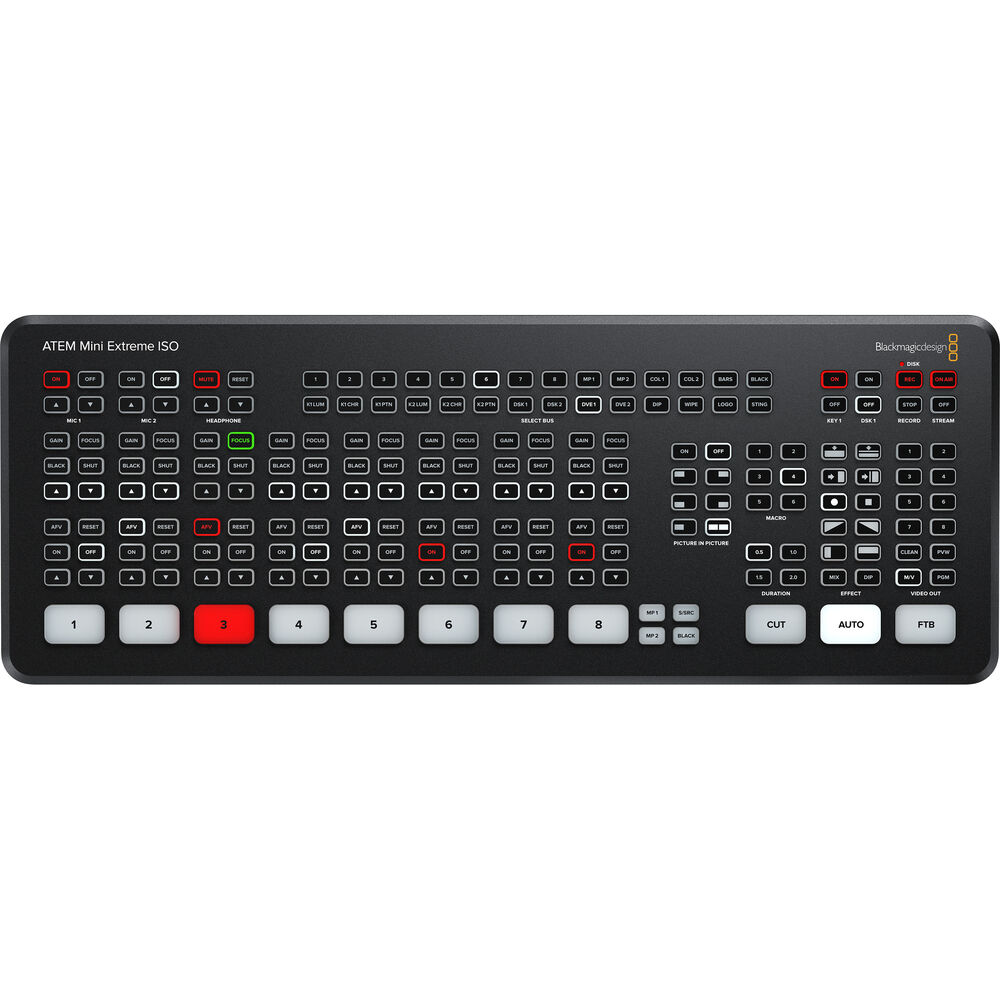 Switcher Blackmagic ATEM Mini Extreme ISO