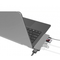 Hub HYPER HyperDrive DUO 7 em 1 USB Type-C para MacBook Pro e MacBook Air 