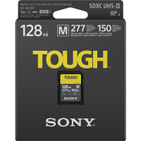 Cartão de Memória SDXC Sony SF-M TOUGH 128GB UHS-II 277MB/s