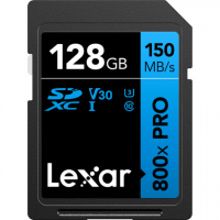 Cartão de Memória SDXC Lexar Blue 128GB 800x Pro UHS-I 150MB/s