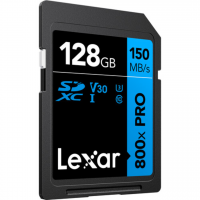 Cartão de Memória SDXC Lexar Blue 128GB 800x Pro UHS-I 150MB/s