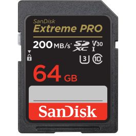 Cartão de Memória SDXC SanDisk Extreme PRO 64GB UHS-I 200MB/s