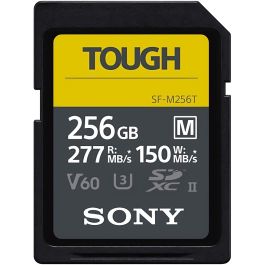 Cartão de Memória SDXC Sony SF-M TOUGH 256GB UHS-II 277MB