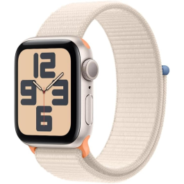 Apple Watch SE 2 40mm, GPS, Alumínio Starlight, Pulseira Loop Starlight