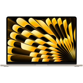 MacBook Air M3 16GB RAM 512GB SSD de 15,3" com tela Retina MXD33 - Starlight