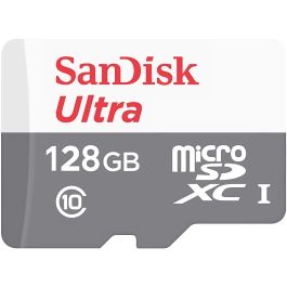 Cartão de Memória microSDXC SanDisk Ultra 128GB UHS-I 100MB/s