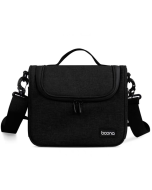 Bolsa de Ombro Impermeável para Câmera DSLR e Mirrorless Sony, Nikon e Canon (Preta) G