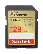 Cartão de Memória SDXC SanDisk Extreme 128GB UHS-I 180MB/s