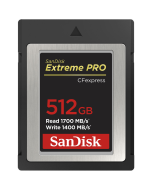 Cartão de Memória CFexpress SanDisk Extreme PRO 512GB Type B 1700MB/s