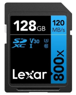 Cartão de Memória SDXC Lexar Blue 128GB 800x UHS-I 120MB/s