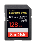 Cartão de Memória SDXC Sandisk Extreme PRO 128GB UHS-I 170MB/s 