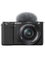 Câmera Sony ZV-E10 Mirrorless com lente 16-50mm (Preta)