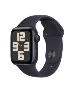 Apple Watch SE 2 40mm, GPS, Alumínio Midnight, Pulseira Esportiva Midnight