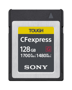 Cartão de Memória CFexpress Sony 128GB Type B TOUGH 1700MB/s