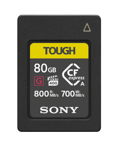 Cartão de Memória CFexpress Sony 80GB Type A TOUGH 800MB/s