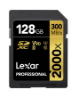 Cartão de Memória SDXC Lexar Professional Gold 128GB 2000x UHS-II 300MB/s