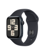 Apple Watch SE 2 44mm, GPS, Alumínio Midnight, Pulseira Esportiva Midnight