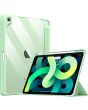 Capa Transparente iPad Air com Suporte para Pencil -Verde Claro