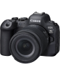 Câmera Canon EOS R6 Mark II Mirrorless com lente 24-105mm f/4-7.1 IS STM