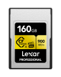 Cartão de Memória CFexpress Lexar Profissional Gold 160GB Type A 900MB/s