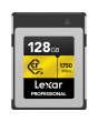 Cartão de Memória CFexpress Lexar Profissional Gold 128GB Type B 1750MB/s