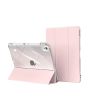 Capa Transparente iPad 10 com Suporte para Pencil - Rosa